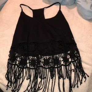 crop top with design